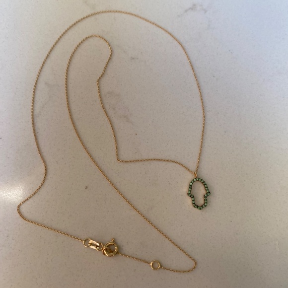 Alemdara Hamra Hand of Hamsa Necklace - Picture 8 of 11